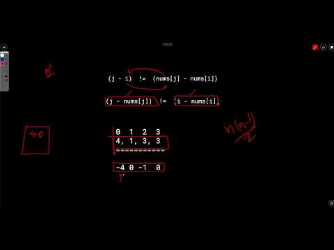 Biweekly Contest 84  |  6142. Count Number of Bad Pairs