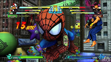 Marvel vs Capcom 3 (PS3) -- Non-Ranked Matches 53 - Quitter?