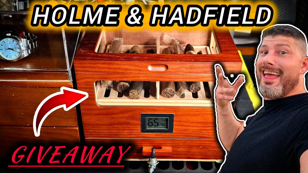 GIVE AWAY !! HOLME HADFIELD HUMIDOR GAW ENTRY