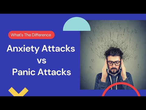 What&rsquo;s The Difference Between Anxiety Attacks And Panic Attacks 【心理学】焦虑发作和惊恐发作有什么区别