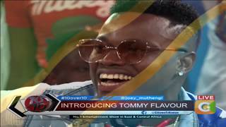 His musical prowess? Tommy Flavour performing acoustic #10Over10