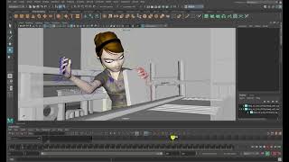 Mery rig animation blockout
