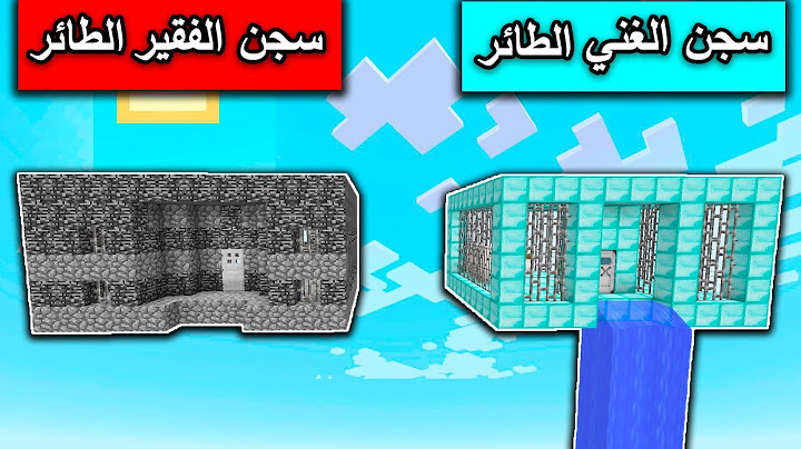 فلم ماين كرافت : سجن الغني الطائر وسجن الفقير الطائر minecraft