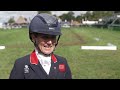 Laura Collett and Bling dazzle in the dressage