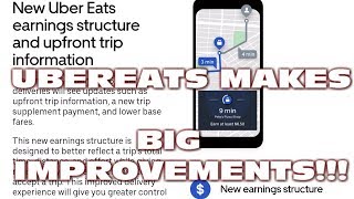 UberEats Pay Structure & Up Front Trip Info HUGEEEE CHANGES!!!!