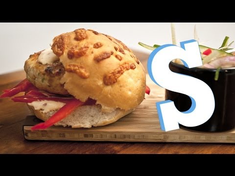 Thai Chicken Burger Recipe - SORTED