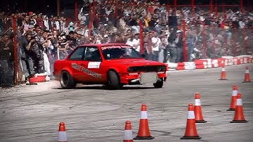 1JZ Single Turbo - E30 Turbo Charged - BRUTAL & EPIC SOUNDDD - Anti Lag [HD] Ahmad Daham