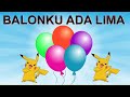 Lagu Balonku Ada Lima | Balonku | Menghitung Balon