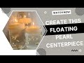 Easy DIY Floating Pearl Wedding Centerpieces With Vases and Candles!