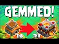 Clash of Clans - GEMMING TOWN HALL 8 TO TOWN HALL 11! UNLOCKING COC NEW UPDATE + Grand Warden Raid!