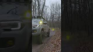 Overlanding and camping in the rain,  #landscape #overland #tacoma