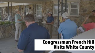 Congressman French Hill Visits White County