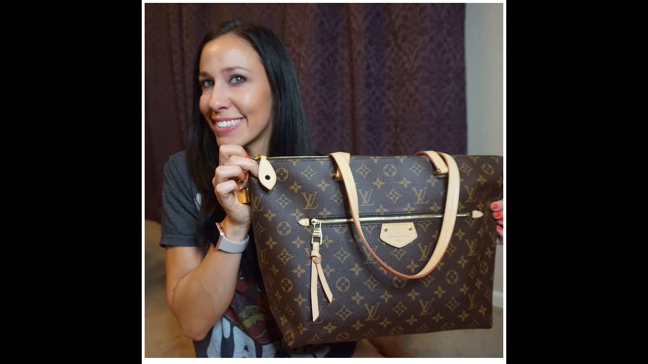 LOUIS VUITTON IENA MM FIRST IMPRESSIONS | COMPARED TO NEVERFULL - YouTube