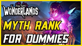 Tiny Tina s Wonderlands Myth Rank Explained Endgame Stats For Dummies