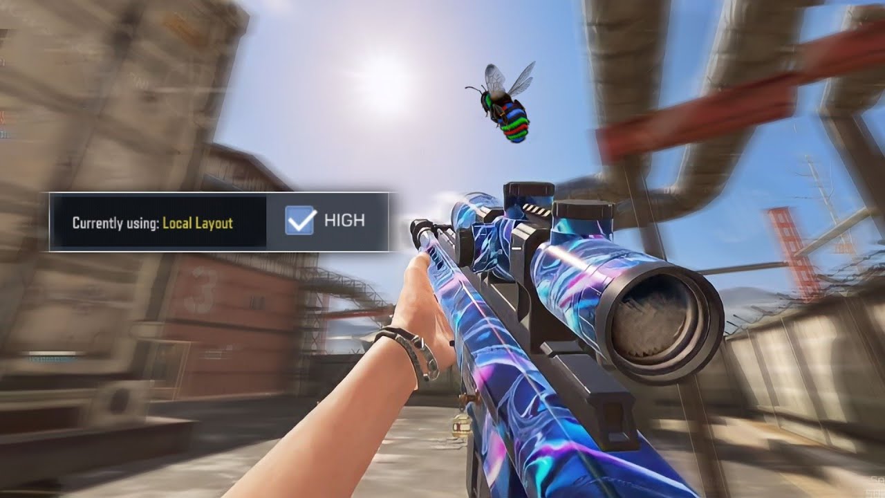 Using game's DEFAULT sensitivity for Sniping