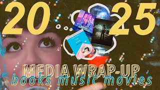 2025 MEDIA WRAP UP: My Best Movies, Music and Books of 2025