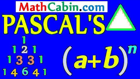 📓Pascal Triangle Binomial Expansion explained ! ! ! ! !