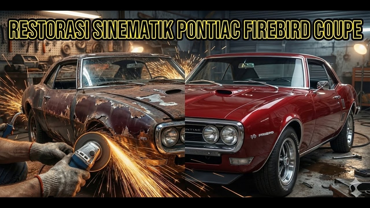 ASMR | Bringing an American Legend Back to Life - Pontiac Firebird Restoration" 