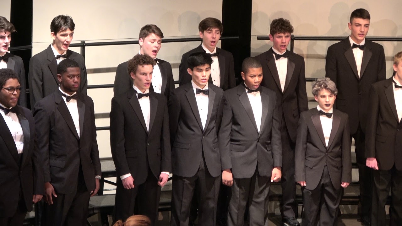 2018 10-25 WHHS Men's Ensemble; Ride on King Jesus