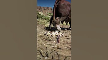 Dramatic Survival Skills in Rdr2 S201 😱#shorts