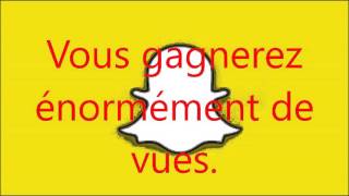 Snapchat-Comment-avoir beaucoup de vues ?-TUTO