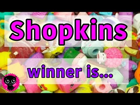 Entire Shopkins Collection Winner Announcement - KIMYOKITTEN