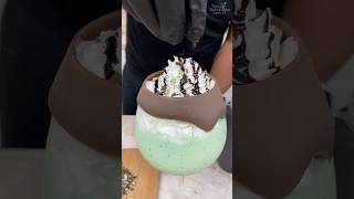 Frozen Grasshopper  #cocktail