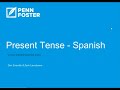 Present Tense - Spanish