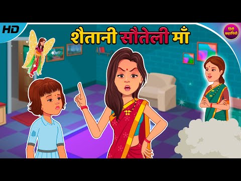 शैतानी सौतेली माँ | Sauteli Maa | Hindi Kahani | Moral Story | Hindi Kahaniya | Bedtime Stories |