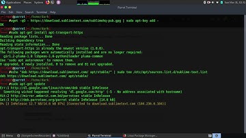 How to Install Sublime Text3 on Parrot OS | Linux | Debian