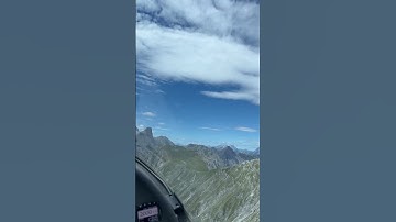 Spectacular Ridge Soaring in the Alps above Innsbruck, Austria in a Schempp Hirth Arcus M Glider