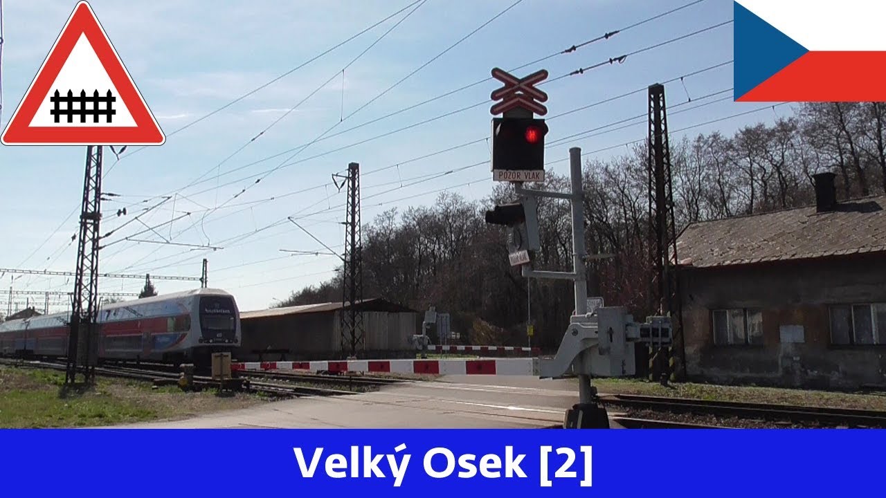 Železniční přejezd Velký Osek [2] - 27.3.2016