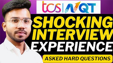 TCS NQT 2025 Shocking Interview Experience : Be Ready for Hard Interview Questions😱