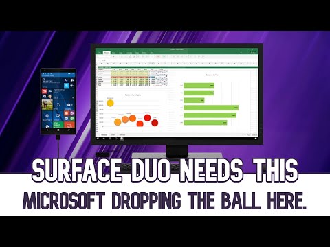 How does Surface Duo not have a desktop mode? Continuum