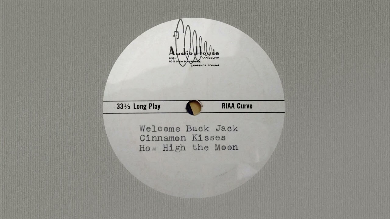 Welcome Back Jack - 1940s Acetate Recording