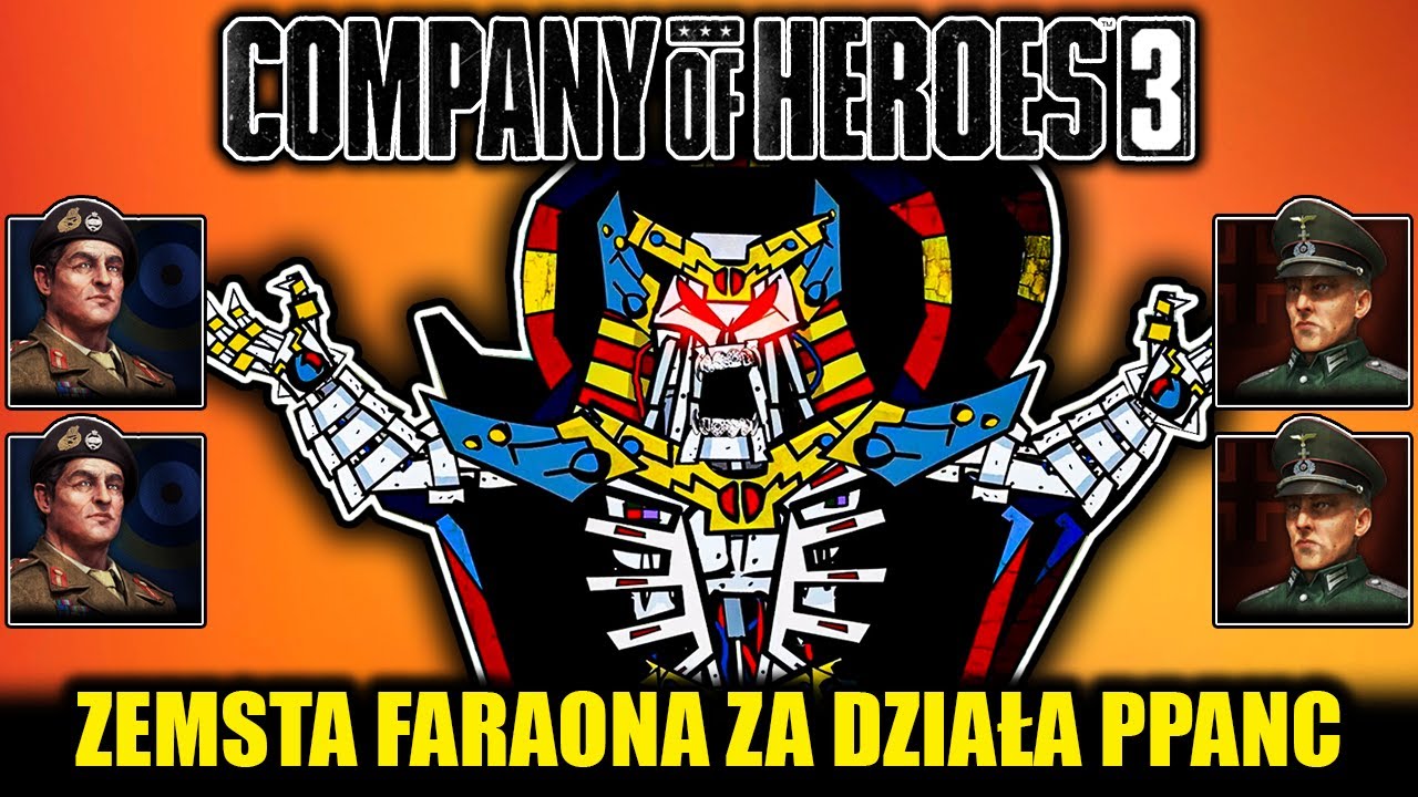Polaków dopadła ZEMSTA FARAONA i spamu dział ppanc | CoH3 2v2