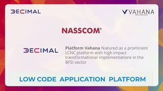 Decimal's Vahana Cloud - Low Code Application Platform screenshot 5