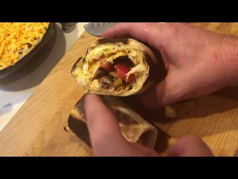 Worlds Best Breakfast Burrito! 🔥