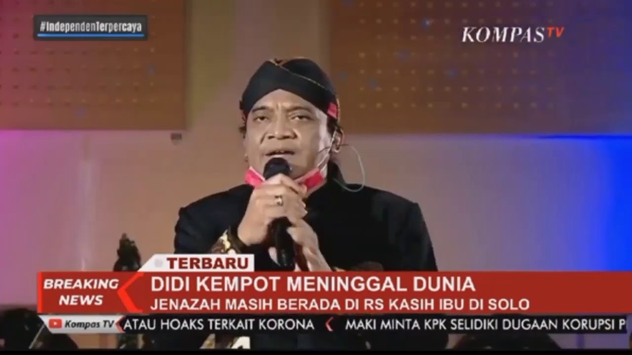 Didi kempot meninggal dunia - YouTube