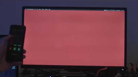 touchOSC, QC, color mixer test