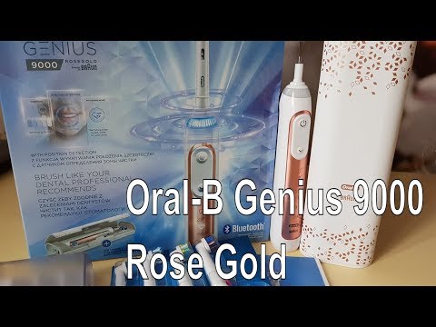 Oral-B Genius 9000 Rose Gold / Обзор электрической зубной щетки / Oral-B