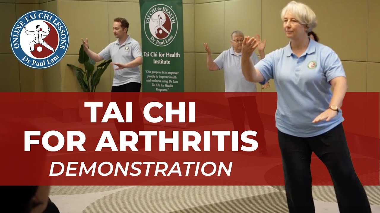 Демонстрация тайцзицюань для профилактики артрита и падений от опытных и старших инструкторов.