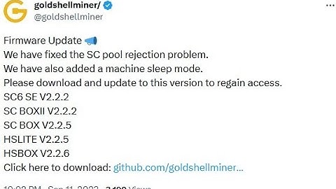 Goldshell Firmware Update, does it reject less shares? #bitcoin #asicminer #diy #cryptomining