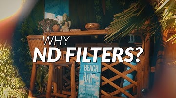 Why You Should Use an ND Filter as a Filmmaker?