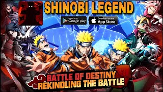 Shinobi Legend Official Launching🔥Game Walkthrough Naruto Idle RPG (Android/ApK) screenshot 4