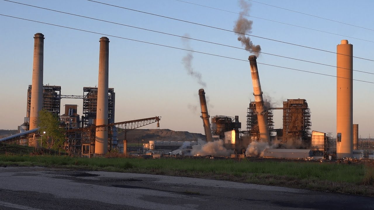 Big Rivers Electric Corporation HMP&L Reid Stations Demolition YouTube