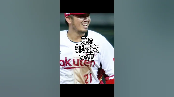 中華職棒本土月薪排行（2022球季）#中華職棒 #cpbl #shorts - 天天要聞