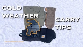 Cold Weather Conceal Carry Tips