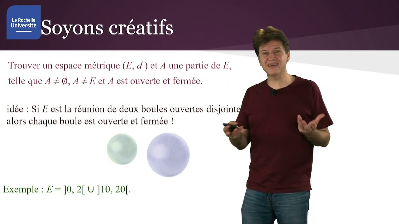 Topologie 4-2 : Fermés d'un espace métrique