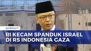 Indonesian Foreign Ministry Condemns Israel's Display of 'Rising Lion' Banner at Gaza's Indonesia...